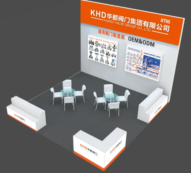Càite an coinnich thu ri Huadu Valve Group (KHD) san Dàmhair 2026? Fèill Bhalbhaichean Int'l Zhejiang, Booth 8T65